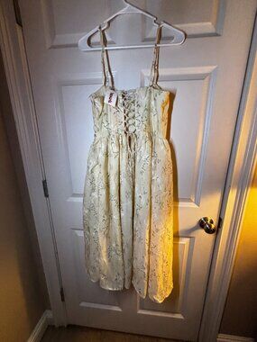 Yellow Floral Sundress